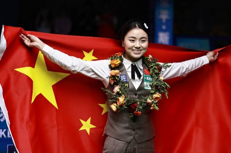 皇冠信用盘申请_逆风翻盘皇冠信用盘申请！白雨露成功卫冕女子斯诺克世锦赛