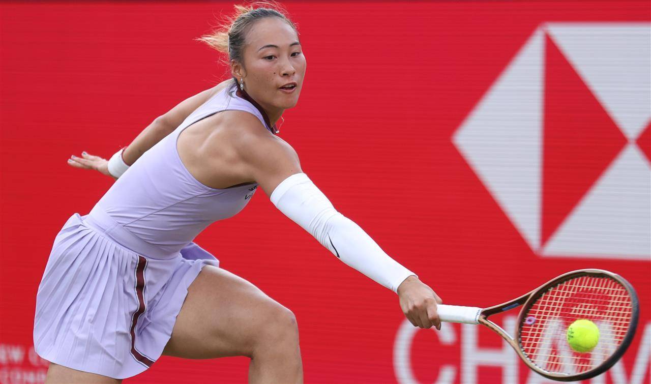 皇冠信用登2代理_喜讯皇冠信用登2代理！郑钦文淘汰前美网冠军首进草地赛四强！即时排名升至世界第四