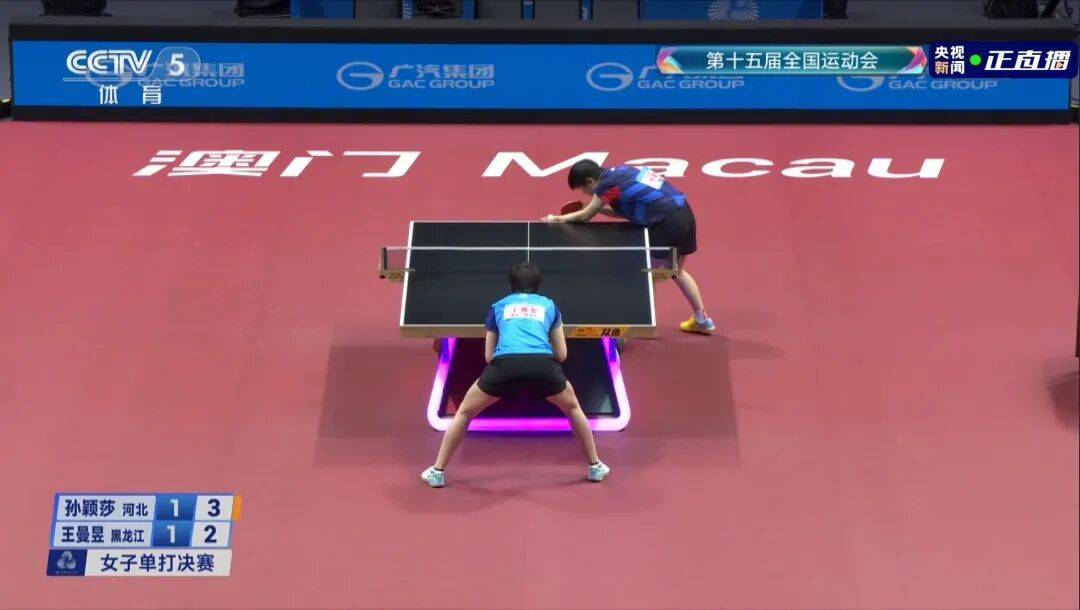 皇冠信用代理出租_4比2孙颖莎皇冠信用代理出租，王曼昱夺冠！成为卫冕全运会乒乓球女单冠军第四人